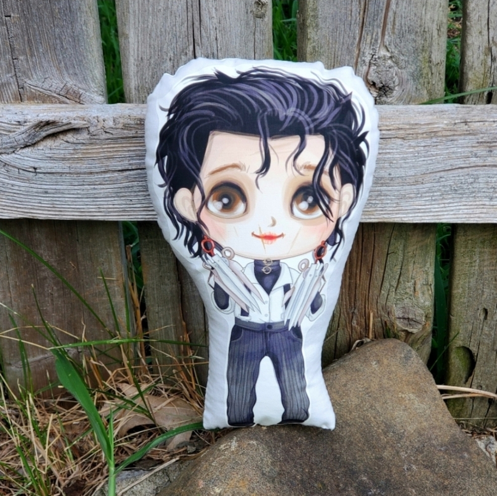 Edward Scissorhands Pillow Pal. New.